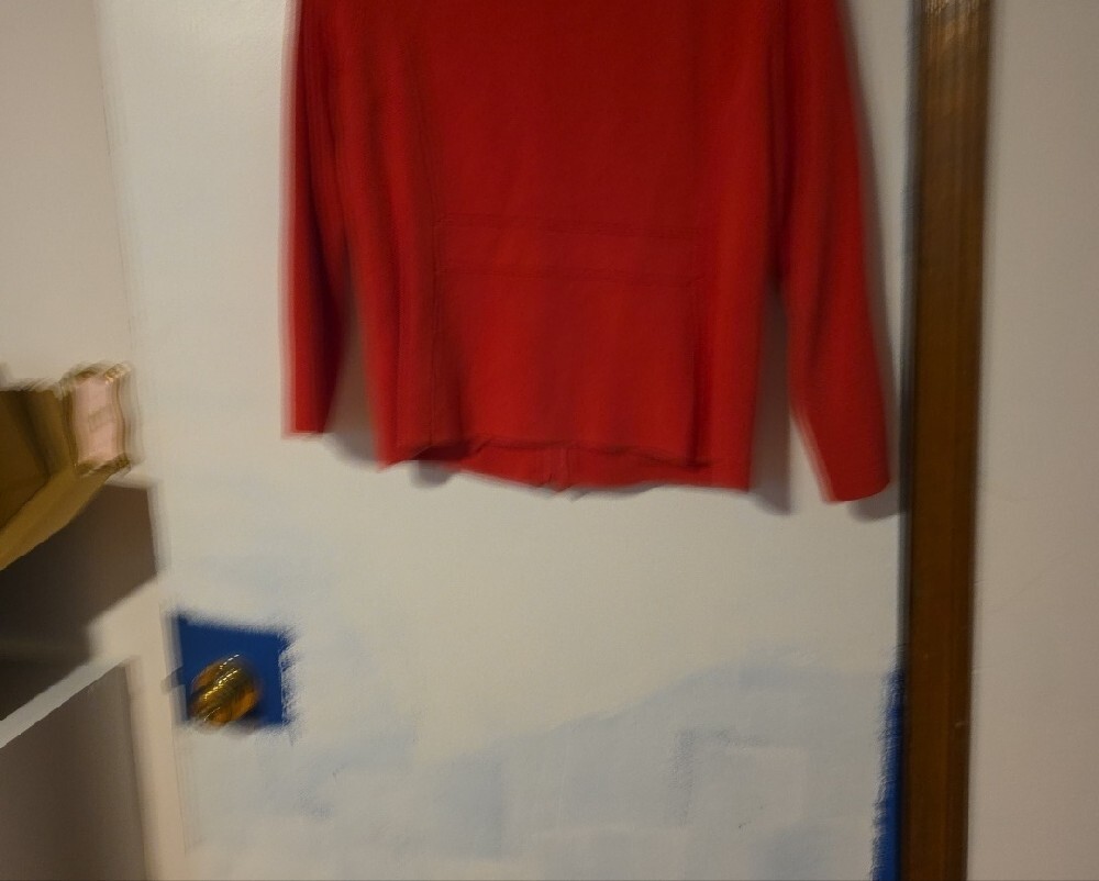 Talbots Ruffle-Front Crewneck Sweater - Picture 8 of 8